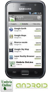 Android App Umbria OnLine