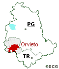 Orvieto - Ristorante Mola Solis - ubicazione