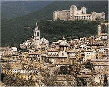 veduta di Spoleto