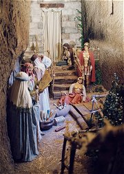 uno angolo del presepio